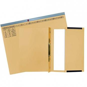 Porta Documenti 25 Cartelle – Exacompta Cartone Scamosciato