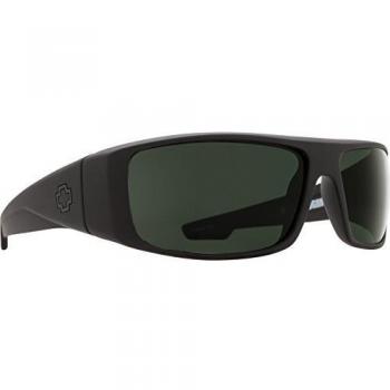 Sonnenbrille Logan (Unisex, Spy) – Schwarze Soft-Matte – Einheitsgröße verfügbar