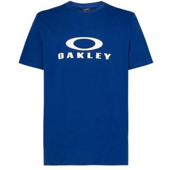 Camiseta Oakley O-Bark 2.0 azul ultramar logo blanco