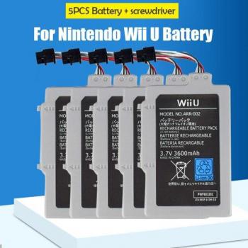 Nintendo Wii U Gamepad Replacement Battery Pack ARR-002, 3.7V, 3600mAh