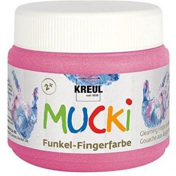 Mucki Glittery Pink Finger Paint