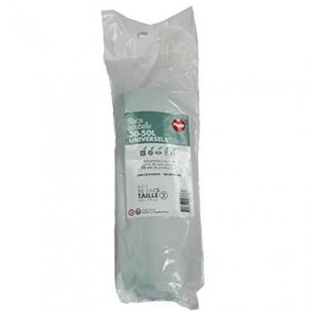Rouleau 10xPoubelles Universelles 30-50 L (Blanc) – Taille unique