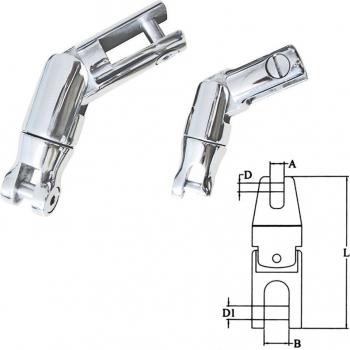 Trem Giunto Salpa Ancora Acciaio Inox 6/8 350 15