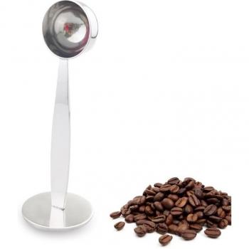Stainless Steel 2 in 1 Coffee Tamper and Measuring Spoon