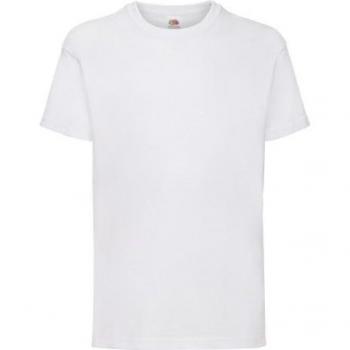 Kids Value Cotton Shirt – Fruit of the Loom – White