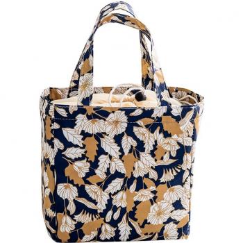 Cooler Drawstring Lunch Handbag