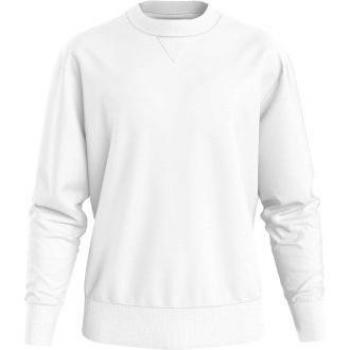 Sudadera de algodón Calvin Klein Jeans Badge blanca para hombre