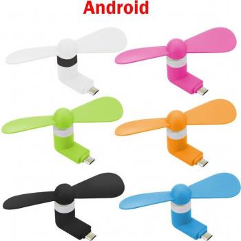 Multifunktionaler Mini Ventilator für Typ C und Mikro