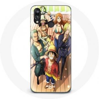 Coque pour Huawei P20 Lite One Piece Luffy Équipages Manga