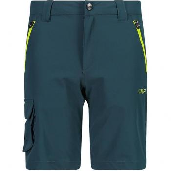 Pantaloni Corti Bermuda Cargo Blu Ragazzo 16