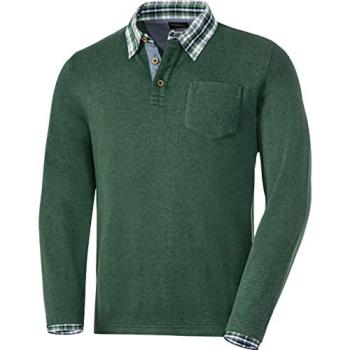 Henson & Henson Herren Strickpullover Hemdkragen – Limited 2024