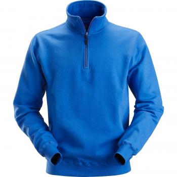 Snickers 2818 Men's 1/2 Zip Sweatshirt Blue