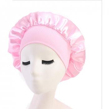 Elastic Satin Shower Cap
