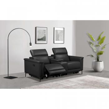 Lund Eleganz 2‑Seiter Kinosofa mit integrierter Getränkebehälter