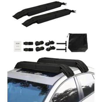 AquaFit 31.5 Universal Roof Rack Pad – 176 lb Load, 2 Quick Loops & Storage Bag
