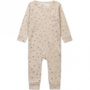 Tutina beige con stelline per la notte Minoti
