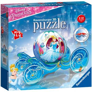 RAVENSBURGER 11823: 3D-Puzzle „Cinderella Kutsche“