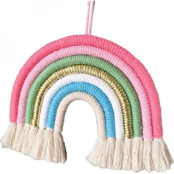 Corde décorative « Gland Nordic Boho Rainbow D7YD »