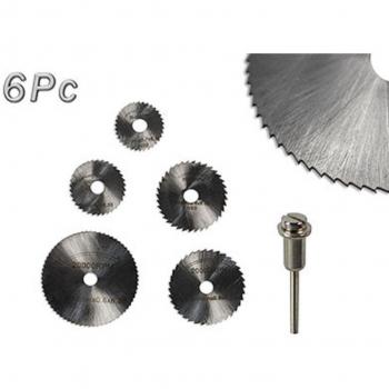 Dischi Multi‑Dimensione Dremel con Mandrino (6 unità) – Fai Da Te