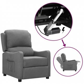Ergonomischer RelaxSessel „GrauLeicht“ – Aufstehhilfe