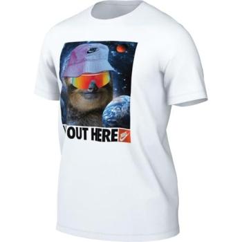 Talla M Camiseta Nike Sportswear Hombre en Blanco