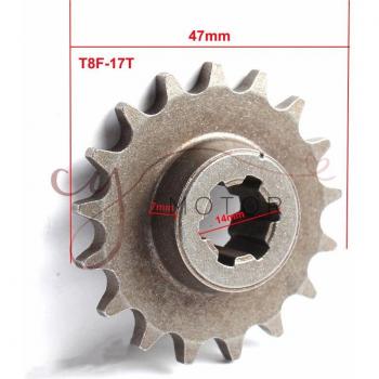 T8F Engranaje Delantero 14-17 Dientes