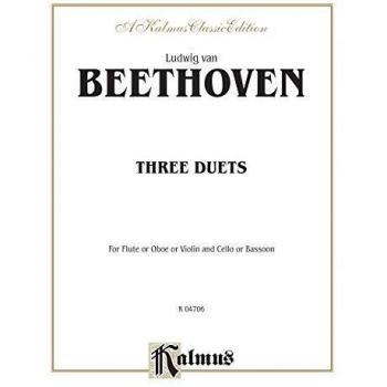 Three Duets: Flute/Oboe/Violin & Cello/Bassoon