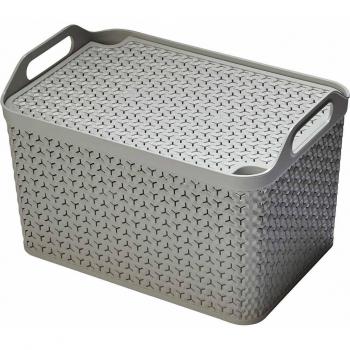 Strata Cool Grey Large 21L Handy Basket
