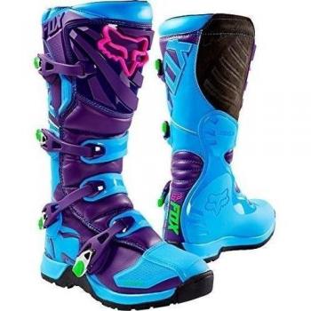 Botas Mx Fox Edición Limitada Comp 5 Vicious Azul
