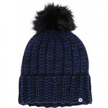 Marmot Sadie Beanie, Gorro de Mujer, Talla única, Negro/Navy Ártico