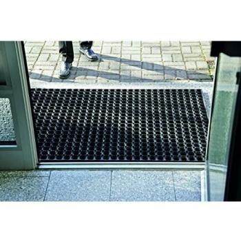 Miltex 31210 Ring Gummi Matte Scraper, 80 x 120 cm, black