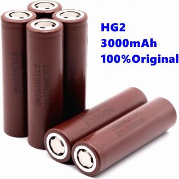 Pure HG2 18650 3000 mAh 3.6 V Battery