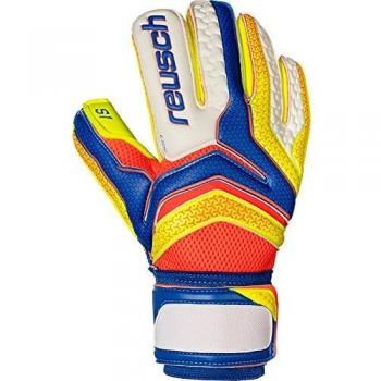 Reusch Herrengeschäft: Serathor Prime S1 Roll Finger Torwarthandschuh – Dazzling Blue Yellow 10