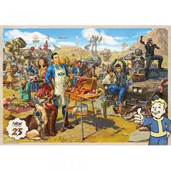 Jeu de puzzle 1000 pièces Fallout 25e Anniv