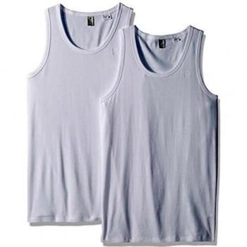 G-STAR RAW Débardeur de Base T 2-Pack, Homme, Blanc