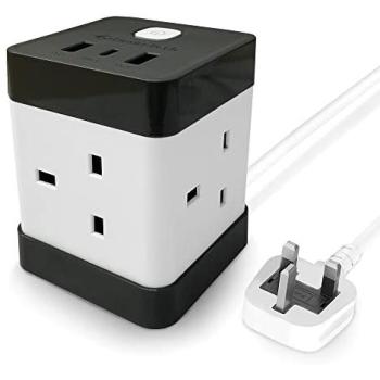 ChargeMaster Cube 2xUSB, 1xUSB‑C, 4xAC