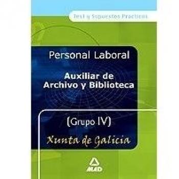 Auxiliares de archivo y bibliotecas
