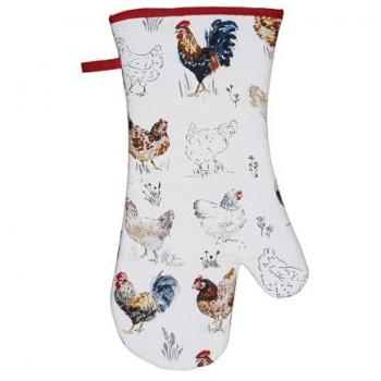 Ulster Weavers Ofenhandschuh Farm Birds, wattiert, 1-tlg., Größe: ca. 20x37 cm