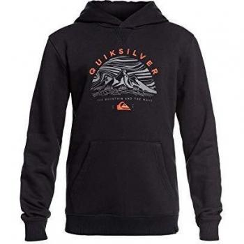 Sudadera con Capucha Técnica Quiksilver Negra Niños 8-16