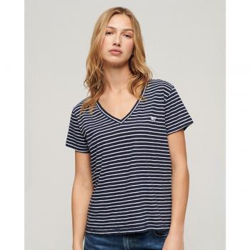 Superdry T-shirt brodé marine 44 V