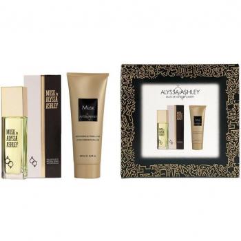 Alyssa Ashley Musk Set 50 ML EDT + 250 ML Crema Corpo Glitterata