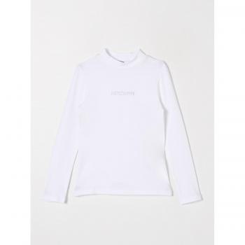 Patrizia Pepe T-Shirt Bianca Bambina in Cotone