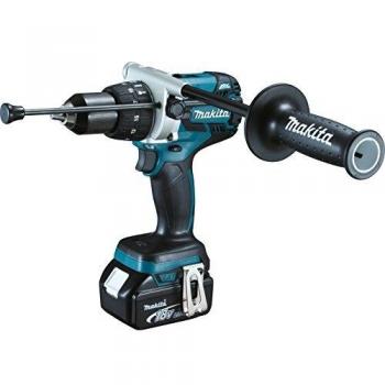 Makita DHP481RMJ 18V LXT Brushless Combi Drill Package Including MAKPAC Type 2 Case, 2x4.0Ah Batteries And Charger