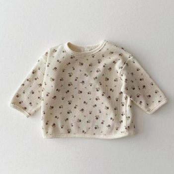 Haut à manches longues Koodykids pour garçons et filles, style décontracté, printemps été 2022