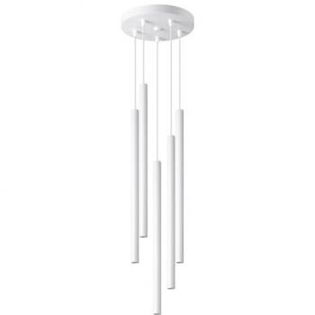 Lampada A Sospensione Bianco 110x25x25 Cm