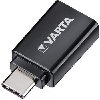 Varta Lade und Daten USB zu USB Typ C Adapter (geeignet für alle USB Typ C)