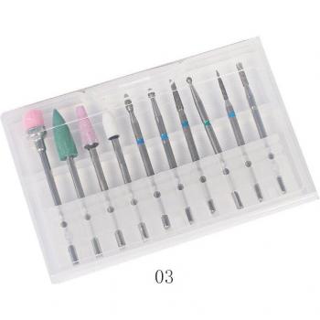 10 Pcs Nail Grinding and Polishing Tools Set