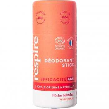 Déodorant solide en stick Pêche blanche