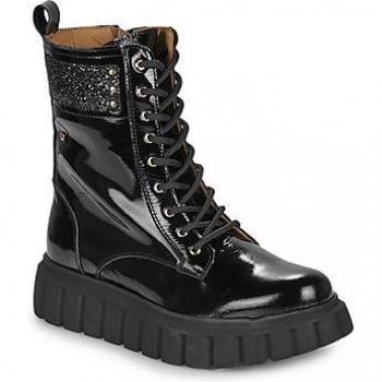 Sleek Shadow Mid‑Boots – Sweet Lemon Black