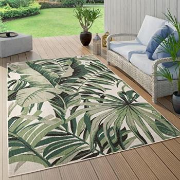 Tappeto Tondo Verde Giungla Ø 120 cm